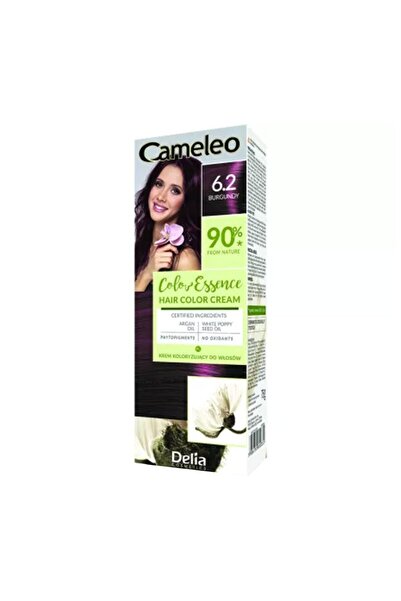 CAMELEO Set 3 x Color Essence Hair Dye 6.2 Burgundy, 75 g