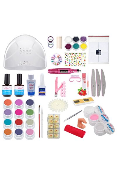 SELA False Nail Kit with Gel No. 99, Fresh,