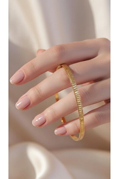 kuyumcu nurettin 18 gr (GRAM) Yeni Nesil Çöp Bilezik 22 Ayar Altın Yatırımlık...