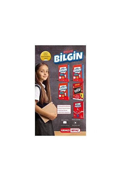 Kırmızı Beyaz Yayınları Kırmızı Beyaz Efsane Bilgin 1. Sınıf 2. Dönem Seti Yeni