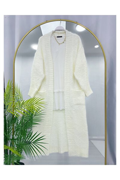 YEDİLALE ΜΑΚΣΙΜΟΥ ΜΕΓΕΘΟΣ ΜΑΛΑΚΟ ΠΛΕΚΤΟ ΜΑΚΡΙΑ ΖΑΚΕΤΑ [περιλαμβάνεται μόνο η ζακέτα, τιμή για 120 εκατοστά]