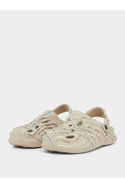 Styli Printed Sculpted Slip-On Clogs