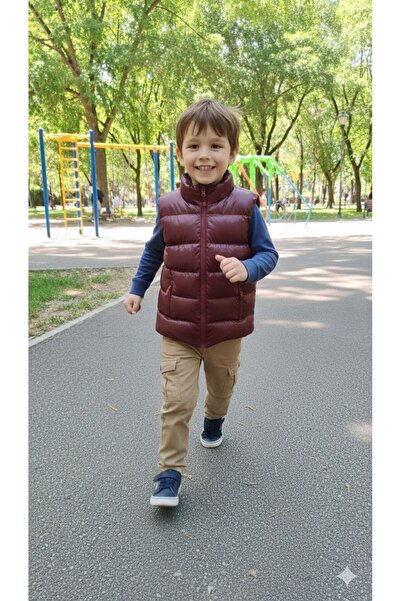 PENGORA Milano Boys' Waterproof Zippered Puffer Vest 2026