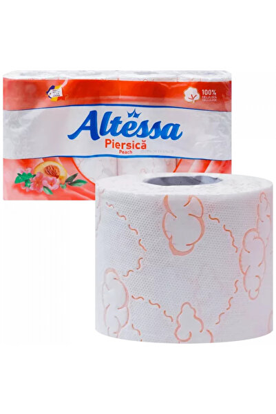 Altesse Hârtie igienică ALTESSA Peach, 3 straturi, set de 10 role
