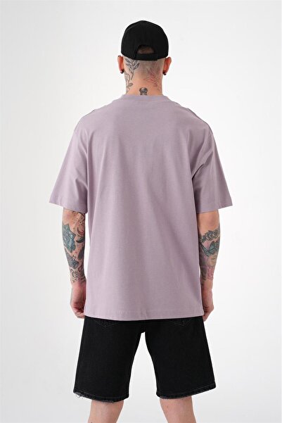 Machinist Men's Relaxed Basic Cotton T-Shirt Dirty Pink
