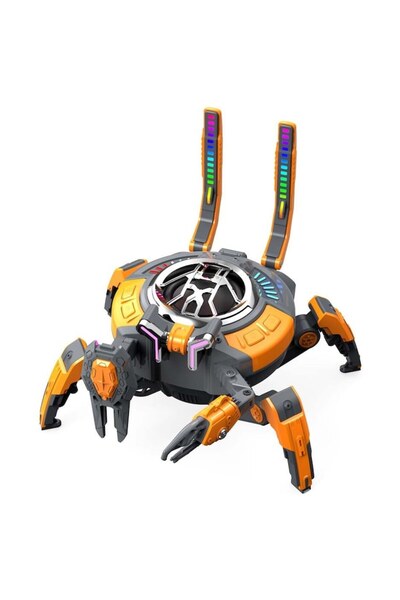 Xo Wireless Speaker F52 'Crab' - 2500mAh, Bluetooth 5.0, RGB LED - Orange