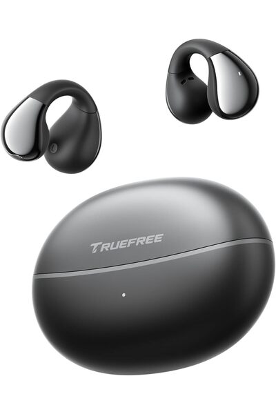 truefree B1 Wireless Clip-On Open-Ear Earbuds, Bluetooth 5.4, Spatial Sound