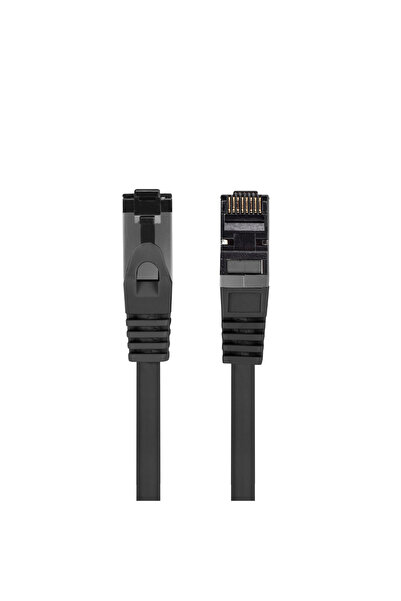 Lanberg Cablu internet CAT 8.1 S/FTP LSZH, lungime 25 cm, 44057, mufat 2xRJ45