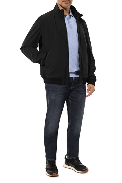 PAUL&SHARK MEN'S KNITTED POLOSHIRT C.WCOTTON