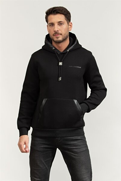 Karl Lagerfeld Hoody Erkek Kapüşonlu Sweatshirt