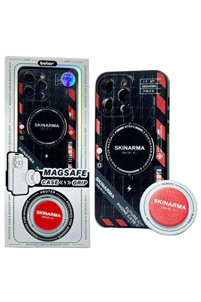 Samsung Husa Boter pentru A14, Magnet MagCase + PopGrip, Model #E