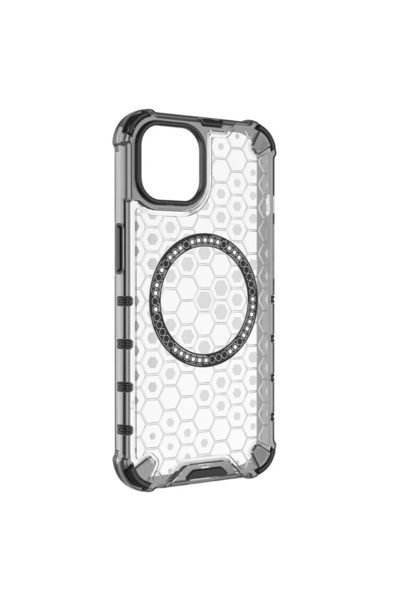 Apple Калъф тип „пчелна пита“ за iPhone 14 Pro, магнитен калъф MagCase, ъгли ...