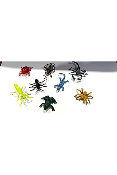 BALATOYZ Montessori Alfabe öğretimi Böcek Figürleri 8’li