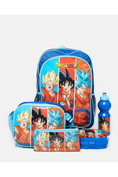 REDTAG مجموعة دراغون بول الزرقاء للأولاد ٥ في ١ (١٦ بوصة)