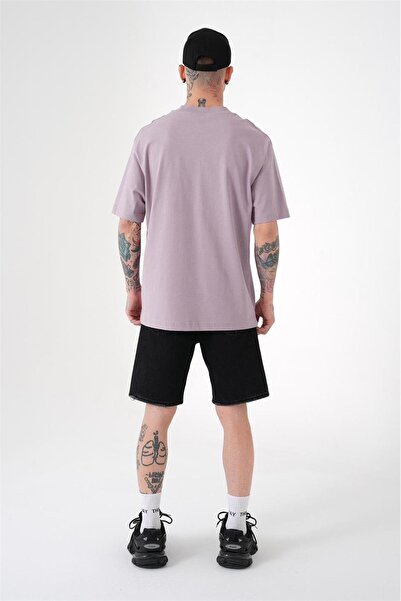 Machinist Men's Relaxed Basic Cotton T-Shirt Dirty Pink