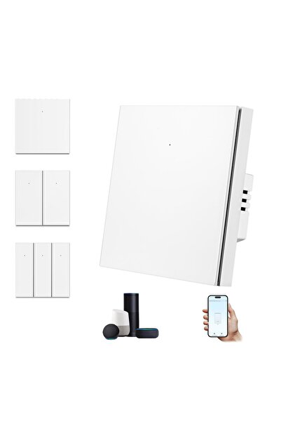 Makayuron مفتاح إضاءة ذكي يعمل بالواي فاي، بدون محايد، إضاءة خلفية LED، متواف...