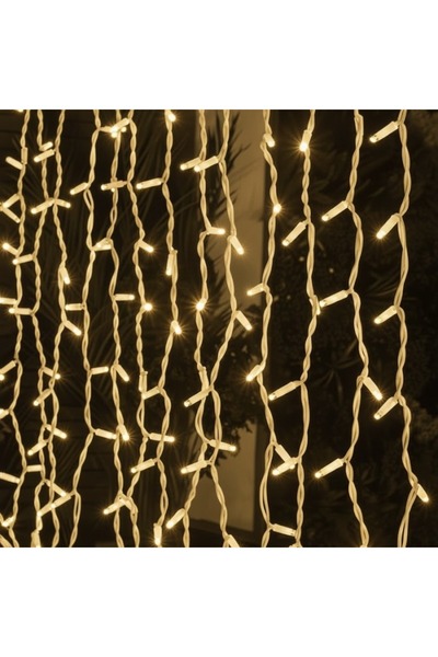 OEMTOOLS Instalatie Craciun tip Perdea Ploaie Premium 5 x 2 m