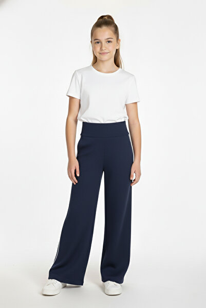 kinderos Zerda Kumaş cu vipușcă talie înaltă Colanți pentru fete - 26K 1552