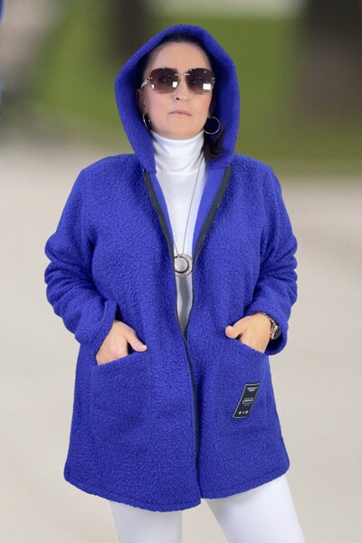 yagmurberen Original Italian Fabric Ka Hooded Epl Large Size Sweat Buklet Jacket