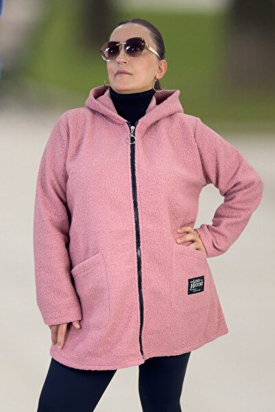 yagmurberen Original Italian Fabric Ka Hooded Epl Large Size Sweat Buklet Jacket