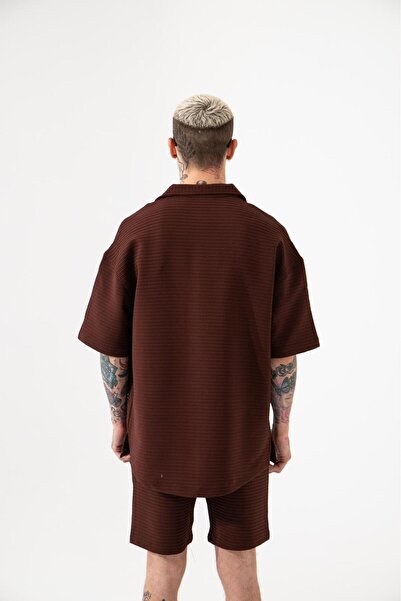 Machinist Men's Shorts Dark Brown