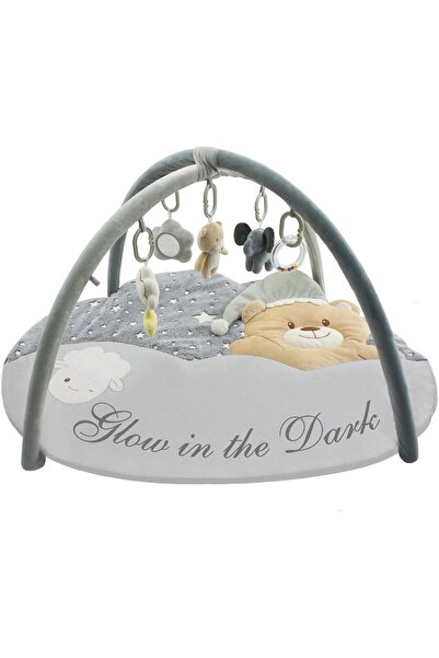 Moon سجادة لعب للأطفال تتوهج في الظلام من عمر 0 أشهر فما فوق — سجادة أنشطة مض...