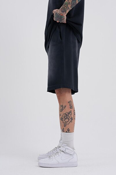 Machinist Ανδρικό σορτς Transıtion Effects που πλένεται σε μαύρο χρώμα