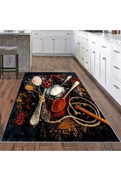 OEM Kitchen Rug, Spice Pattern, Anti-Slip 120 x 180 cm