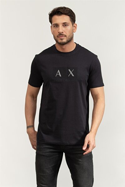 Armani Exchange Erkek Bisiklet Yaka T-Shirt