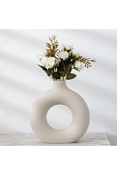 CoolBaby Creative Ceramic Vase for Elegant Home Décor, Living Room Centerpiece