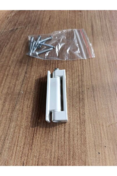 SAĞLAMYAPI Sturdy Structure Pvc Window Hinge 75mm Metal White