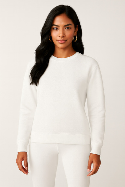 DeFacto 3-Thread Sardonlu Women's Thick Sweat New Season