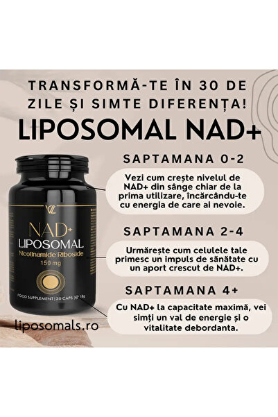 Vita Code Lab NAD+ Lipozomal, 30 capsule vegetariene