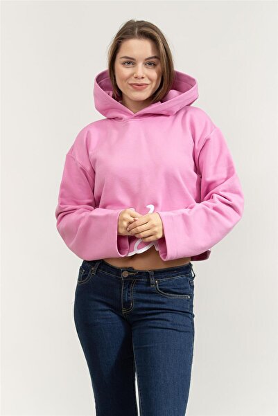 Karl Lagerfeld Karl Signature Hem Kadın Kapüşonlu Sweatshirt