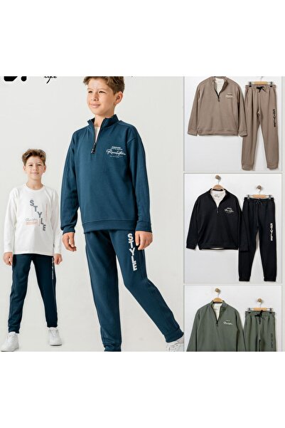 SURVIVOR طقم رياضي للأولاد مكون من 3 قطع