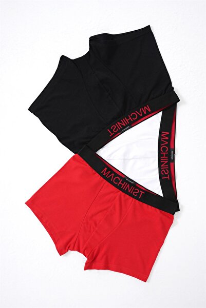 Machinist PREMIUM FLEX 3-ΤΕΜΑΧΙΑ ΜΠΟΞΕΡΑ Μαύρο-Λευκό-Κόκκινο