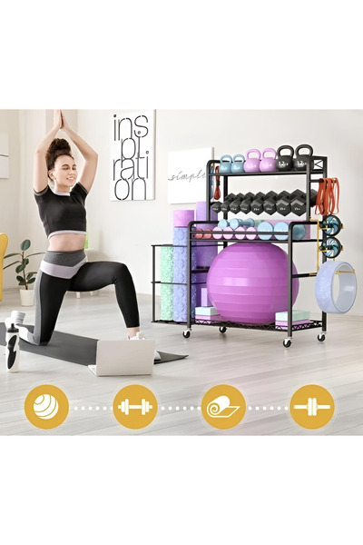 Rane Fitness Equipment Rane Yoga Pilates Kettlebell Dambıl Pilates Topu Mat Ç...