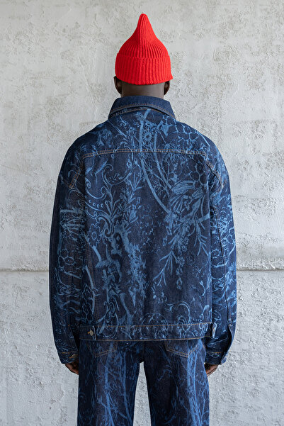 Machinist Ανδρικό μπουφάν με μπαρόκ σχέδιο Μπαρόκ σχέδιο