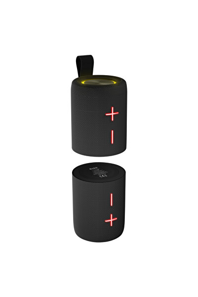 S-LINK SL-S82 Quantone Siyah 40W 4000mAh + 4000mAh TF-AUX-TWS-IPX6 Mıknatıslı Bluetooth Hoparlör