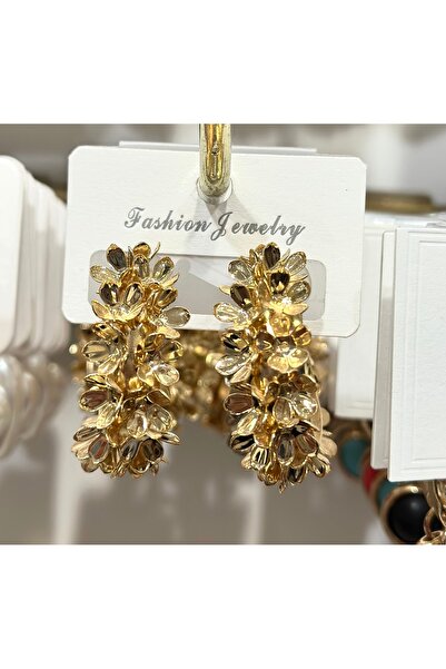 FASHİON JEWELRY أقراط على شكل زهرة هالكا