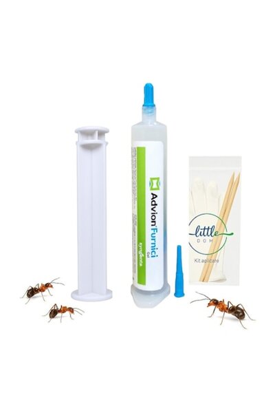SYNGENTA Advion Ant Gel, 30 g + Application Kit LittleDomi (Piston Applicator, Orange Sticks, Gloves)