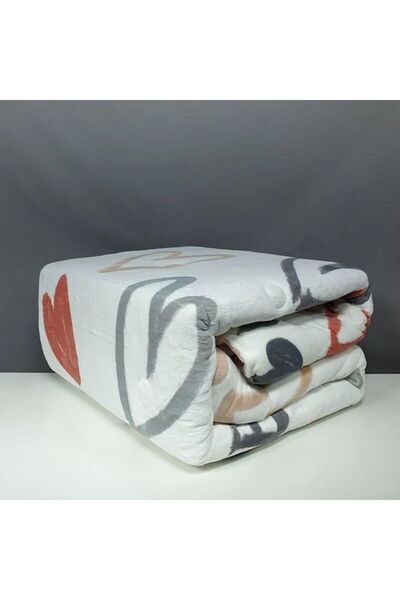 Reiashn Muzn velvet patterned winter bedspread, single and a half size