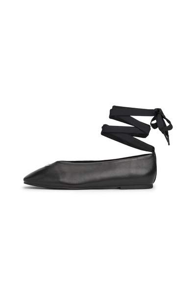 Tommy Hilfiger Women Black Ballerina Shoes