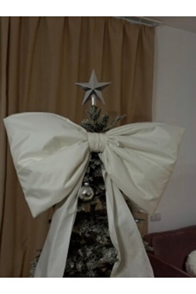 NOR DESIGN Christmas Large Double Decorative Bow – Waterproof Outdoor Material