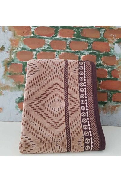 Özdilek 2 Pcs Oversized (100X150Cm) Bath Towels Venna Brown