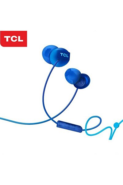 TCL SOCL300BL-EU Wired In-Ear Earphones, Ocean Blue (Sizes S/M/L)
