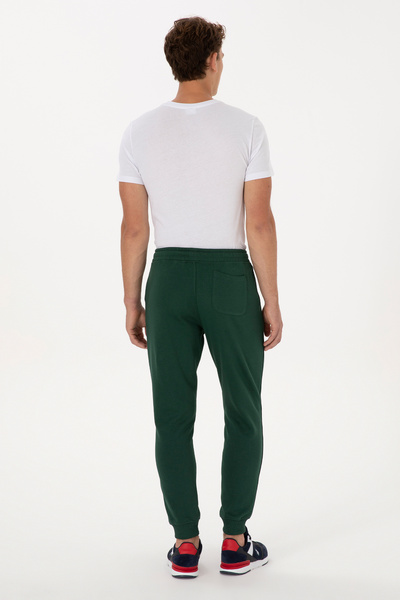 U.S. Polo Assn. Pantaloni de sport pentru bărbați, verde închis, 50307683-VR079