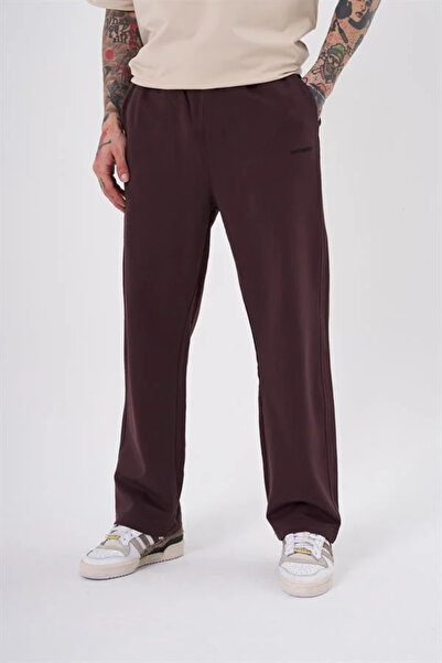 Machinist Ανδρικό Σετ πλαϊνή τσέπη Φαρδιά Φούτερ Φούτερ Καφέ