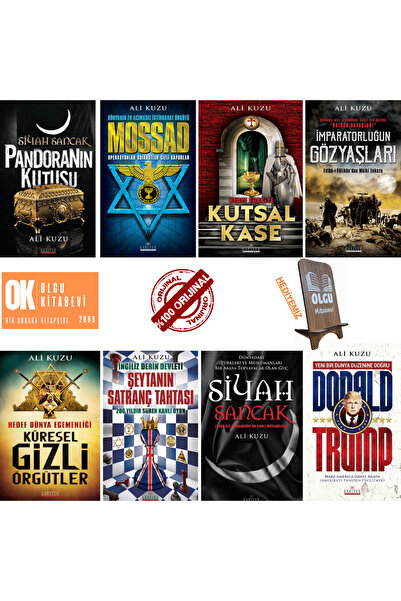 Kariyer Yayınları Gizli Örgütler - Siyah Sancak - Kutsal Kase - Mossad - Pand...