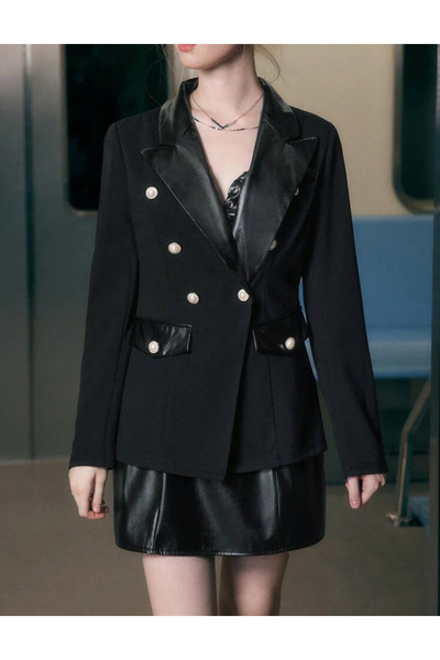 Sheya Shein jacket, black